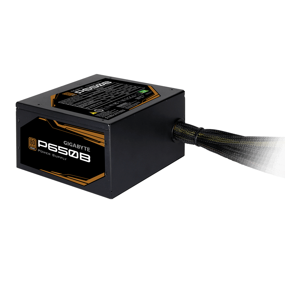 GIGABYTE GP-P650B PC-Netzteil 650 Watt CE/CCC/BSMI/KCC/EAC/UL/TUV/RCM/FCC/PSE