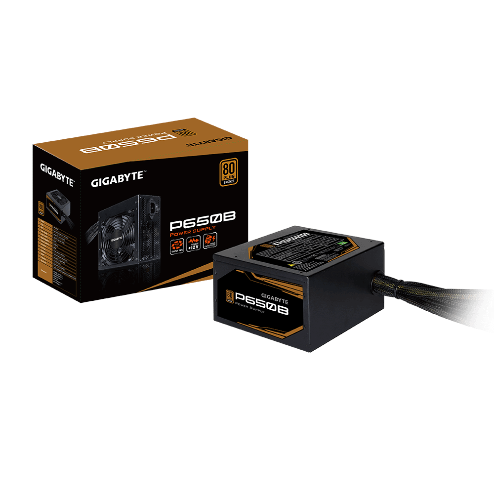 GIGABYTE GP-P650B PC-Netzteil 650 Watt CE/CCC/BSMI/KCC/EAC/UL/TUV/RCM/FCC/PSE