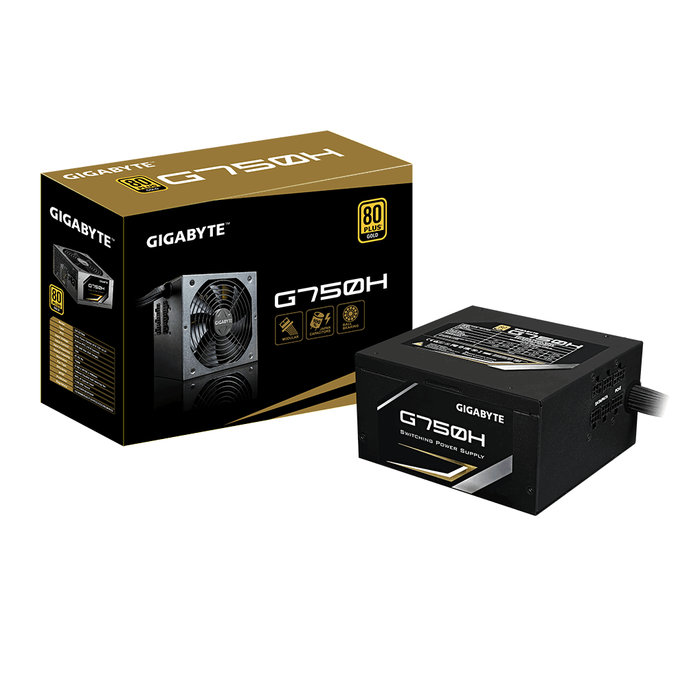 GIGABYTE GP-G750H PC-Netzteil 750 Watt CE/BSMI/EAC/TUV/FCC/CCC/RCM
