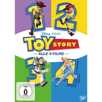 Toy Story 1-4 (4 Movie Coll.) [DVD]