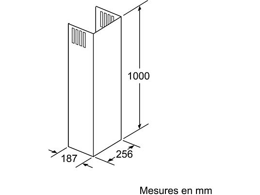 SIEMENS LZ10AXK50 Canale di ventilazione