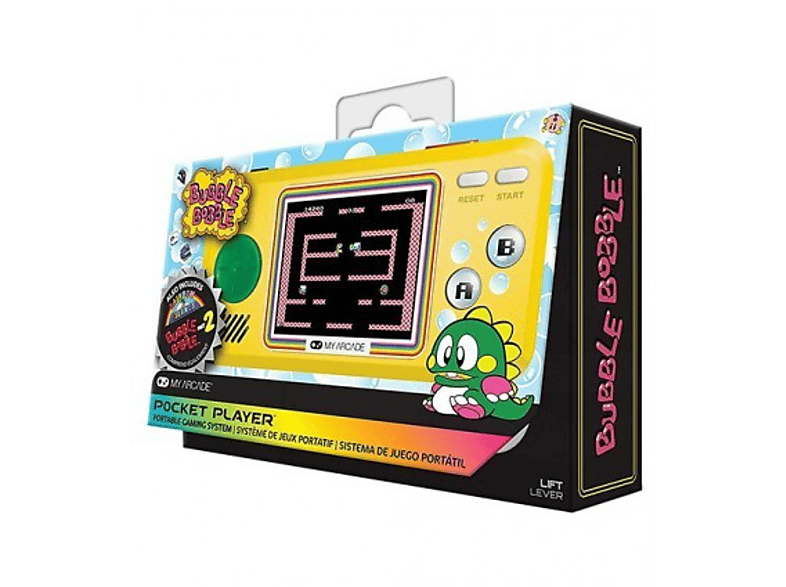 Consola My Arcade bubble bobble pocket player retro