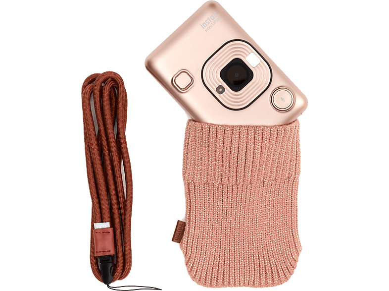 FUJI Instax Mini LiPlay Blush gold Bundle (B13302-B)