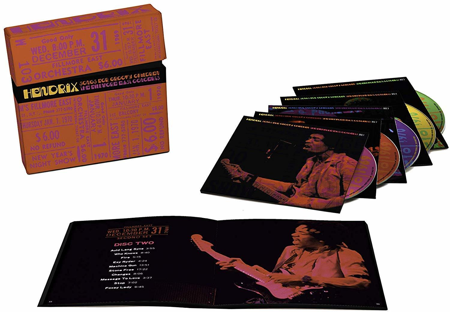 Jimi Hendrix - Songs For Groovy Children: The Fillmore East Conce  - (CD)