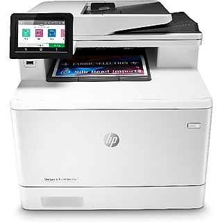 REACONDICIONADO Impresora multifunción - HP Color LaserJet Pro M479fdn, 27 ppm, 600 x 600 DPI, A4, Blanco