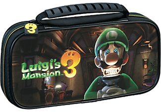 BIG BEN Travel Case Luigi’s Mansion 3 per Nintendo Switch Lite - Custodia rigida (Nero)