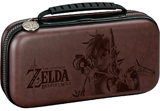 BIG BEN Travel Case Zelda für Nintendo Switch Lite - Hartschalentasche (Braun/Schwarz)