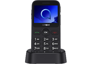 ALCATEL 2019G SingleSIM Metál szürke nyomógombos kártyafüggetlen Mobiltelefon