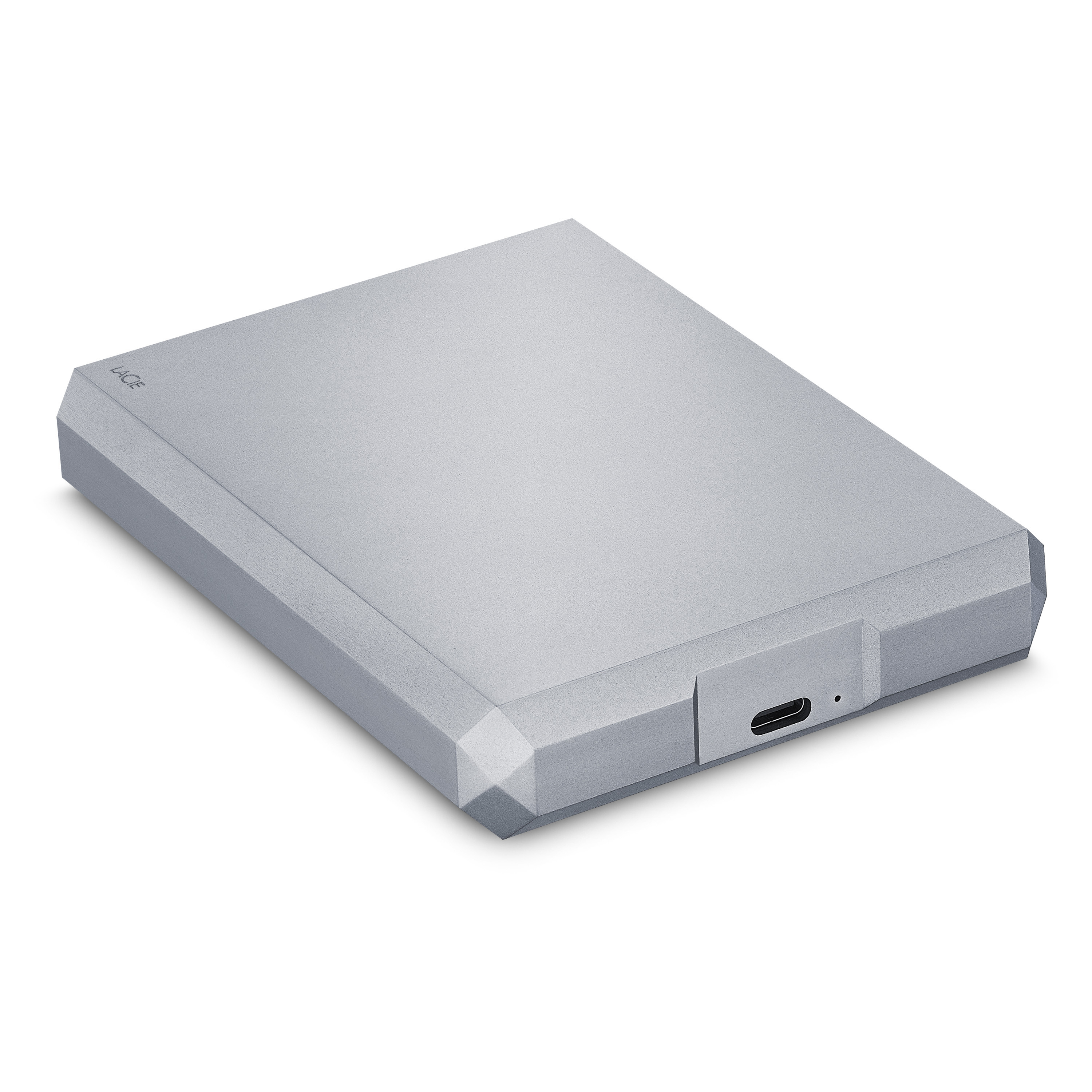 LACIE Mobile Drive USB-C Festplatte, 5 TB HDD, 2,5 Zoll, extern, Weltraum-Grau