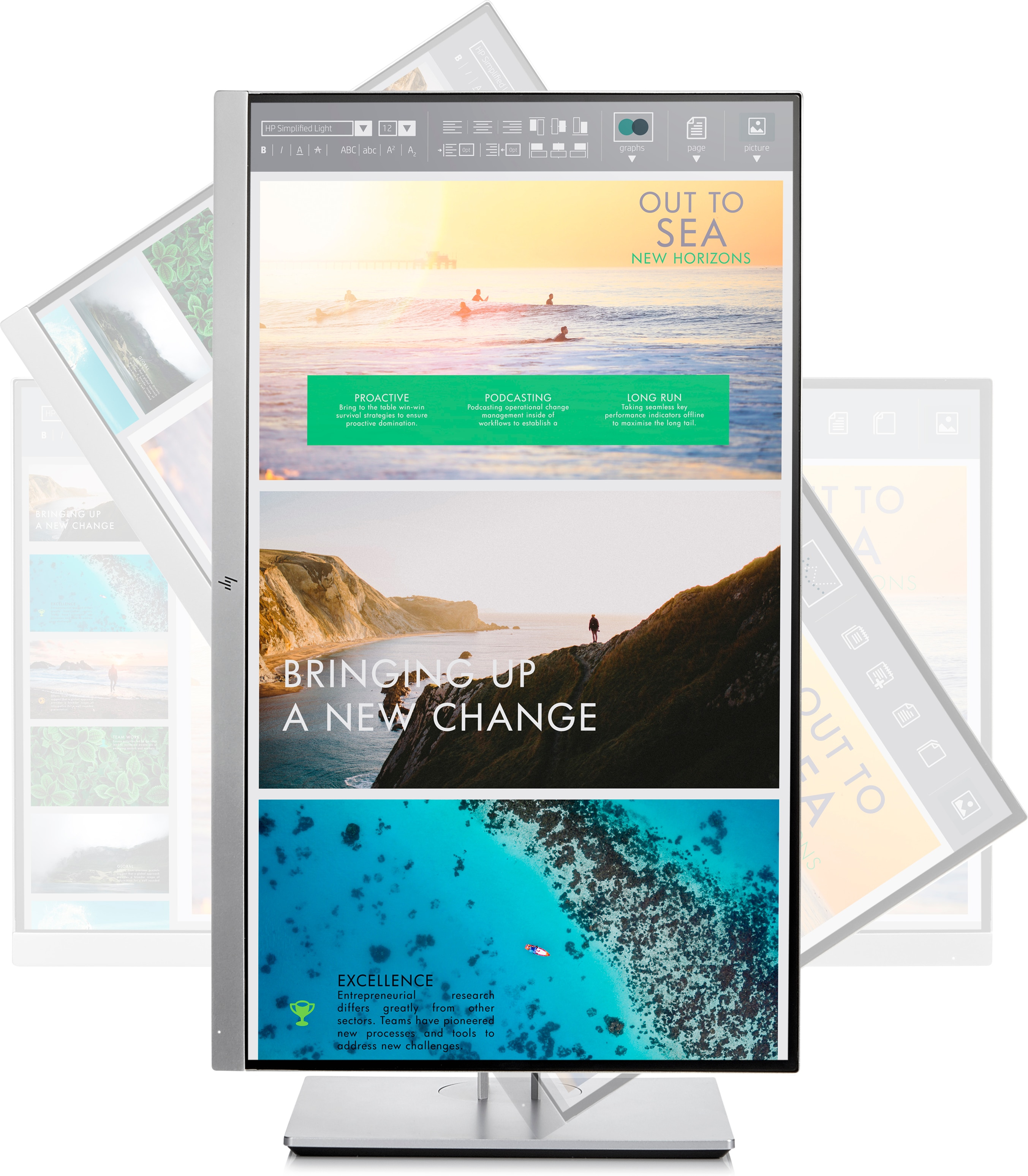 HP EliteDisplay E233