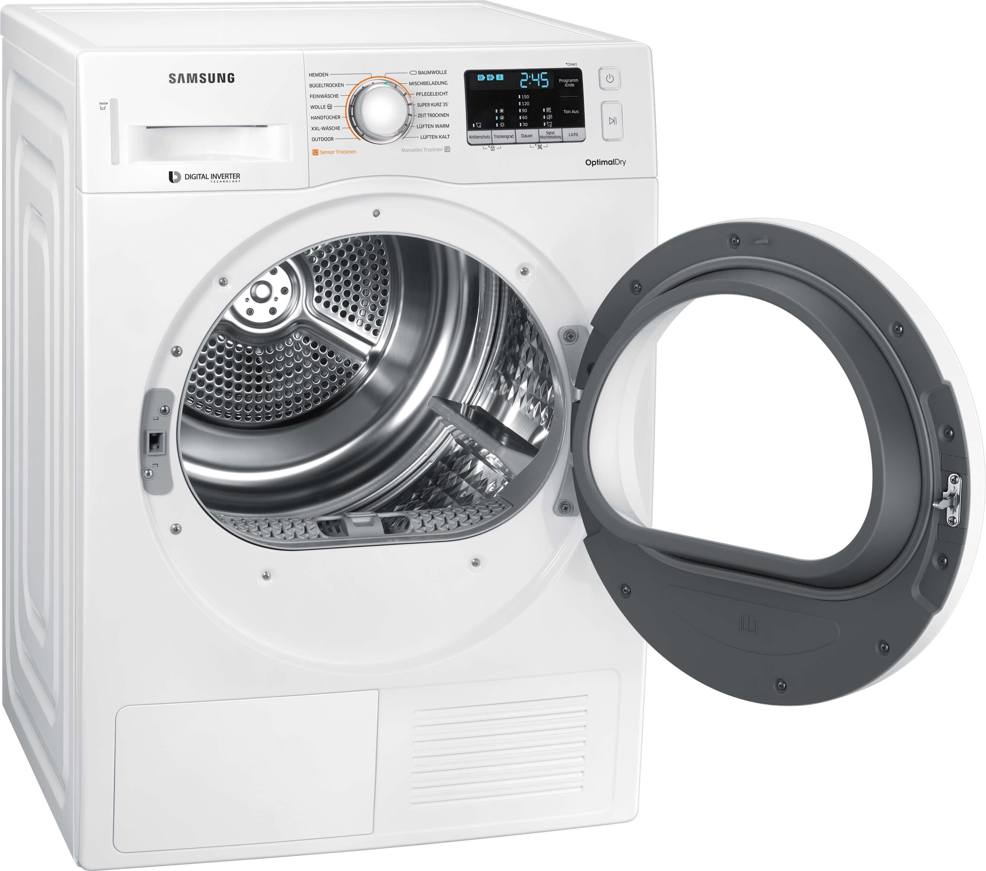 SAMSUNG DV82M5210KW/EG Wärmepumpentrockner (8 kg, A+++, Weiß)
