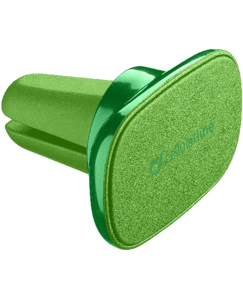Soporte pasivo -  CellularLine, Con imán, Diseño en color verde, Universal
