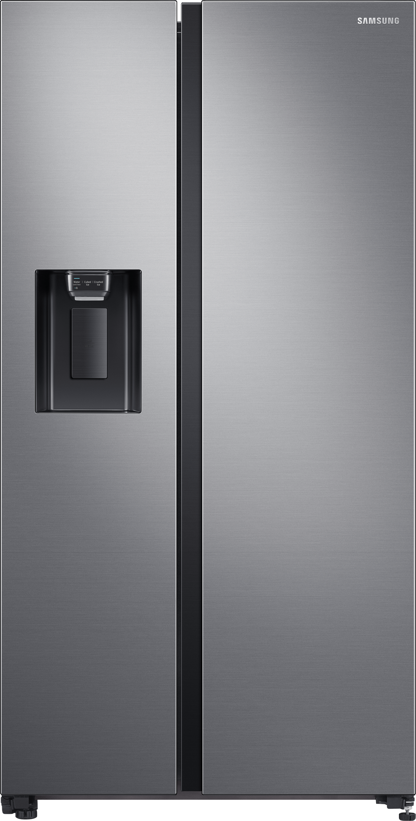 SAMSUNG RS64R5302M9/EG Side-by-Side (635 l, F, 1780 mm hoch, Edelstahl/Silber)