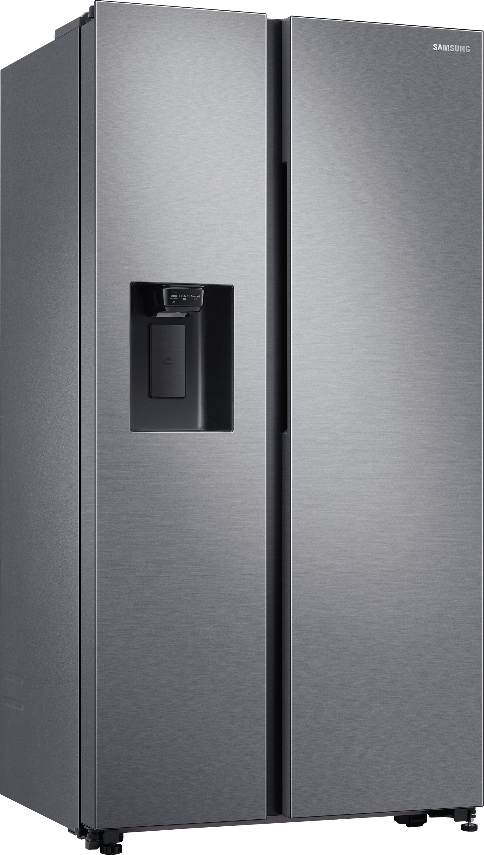 SAMSUNG RS64R5302M9/EG Side-by-Side (635 l, F, 1780 mm hoch, Edelstahl/Silber)