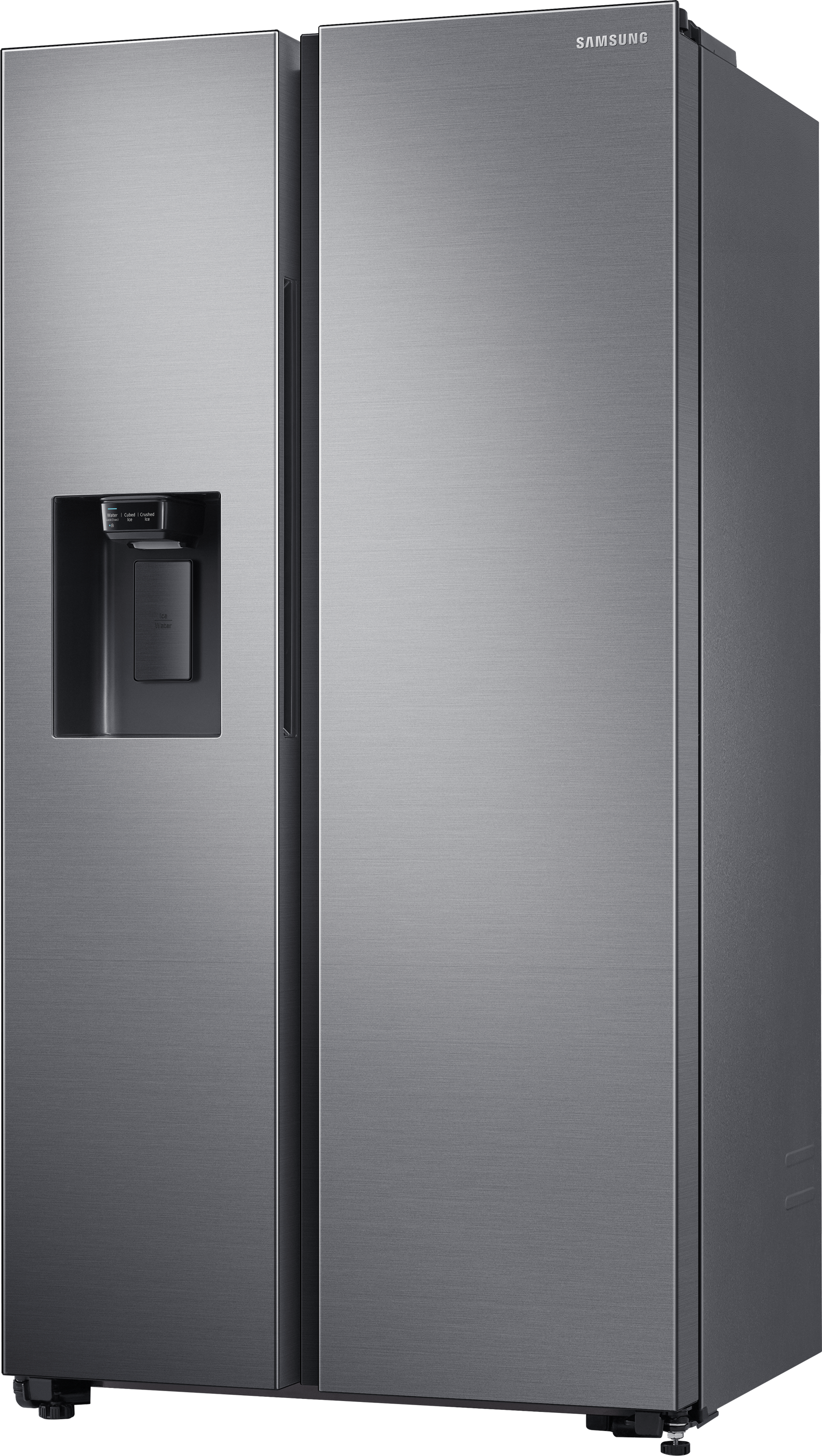 SAMSUNG RS64R5302M9/EG Side-by-Side (635 l, F, 1780 mm hoch, Edelstahl/Silber)