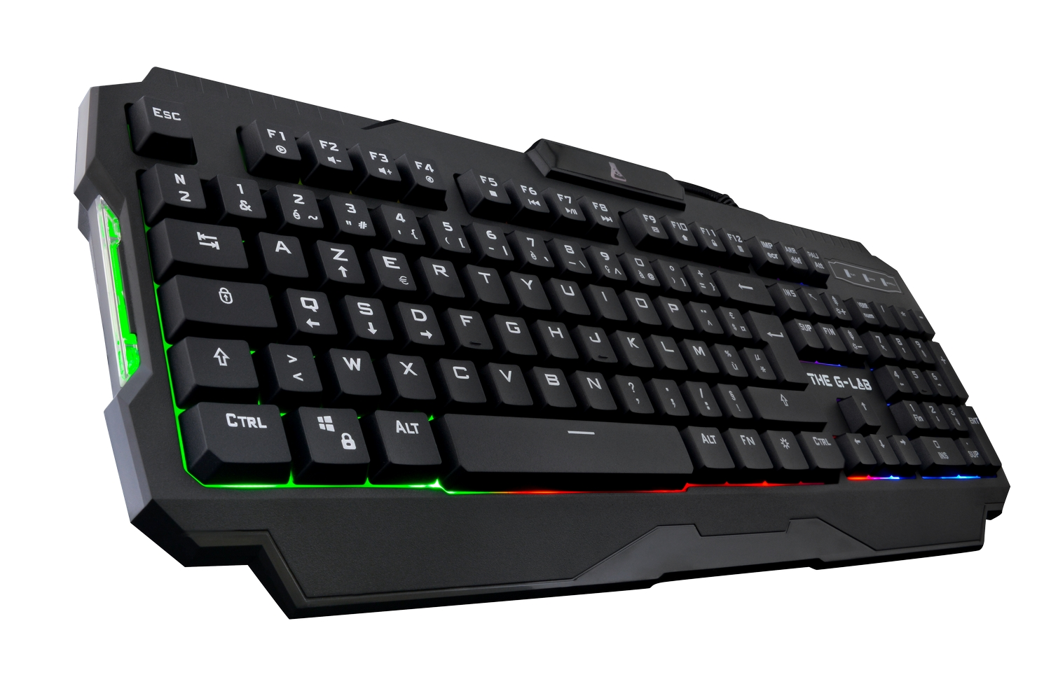 Pack gaming - The G-Lab Combo Teclado + Raton Retroiluminados+Auricular+Al