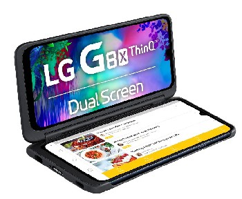 Móvil - LG G8X ThinQ, Azul, 128 GB, 6 GB RAM, 6.4" Full HD+, Snapdragon 855, 4000 mAh, Android