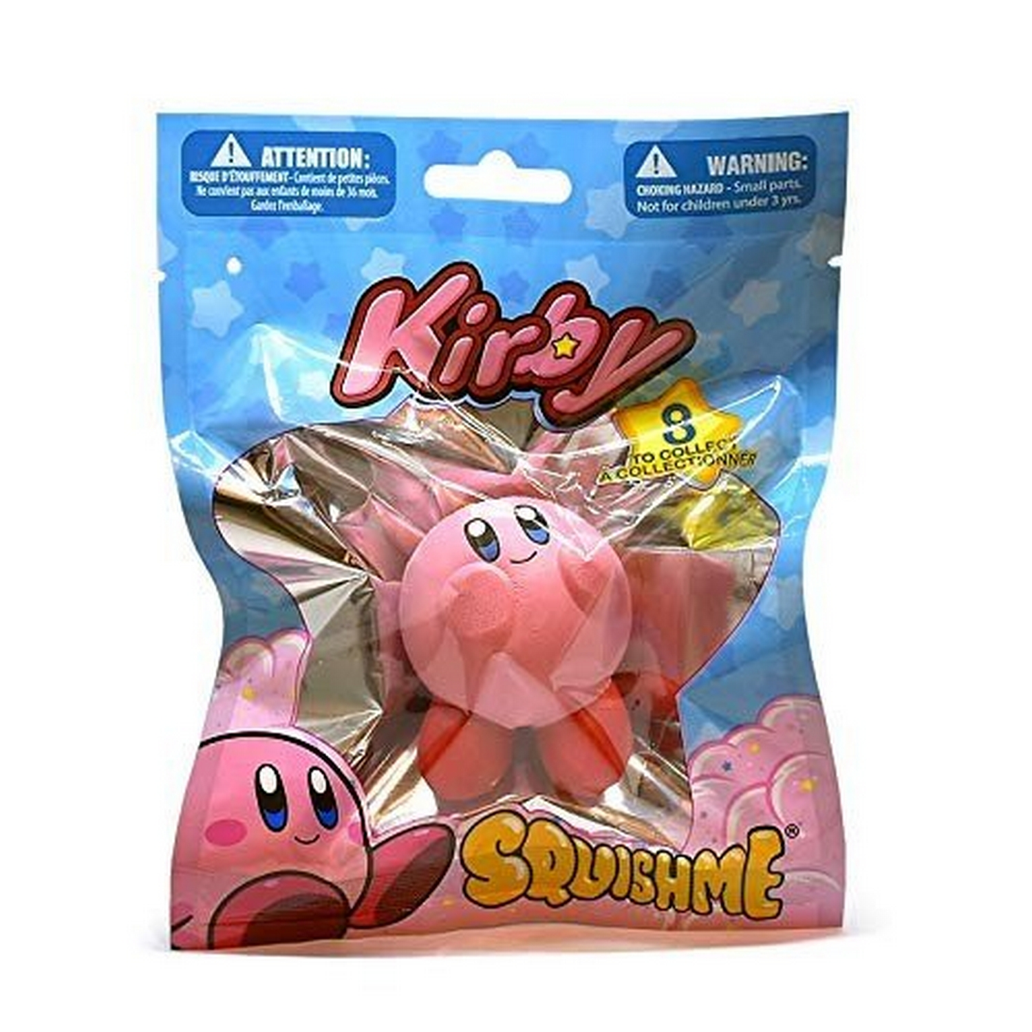 Figura - Yamato Squishme Kirby, Antiestrés, Sorpresa, Rosa