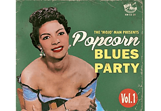 VARIOUS - Popcorn Blues Party Vol.1  - (CD)