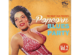 VARIOUS - Popcorn Blues Party Vol.2  - (CD)