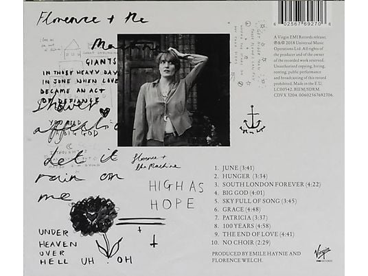 Florence & The Machine - High as Hope CD
