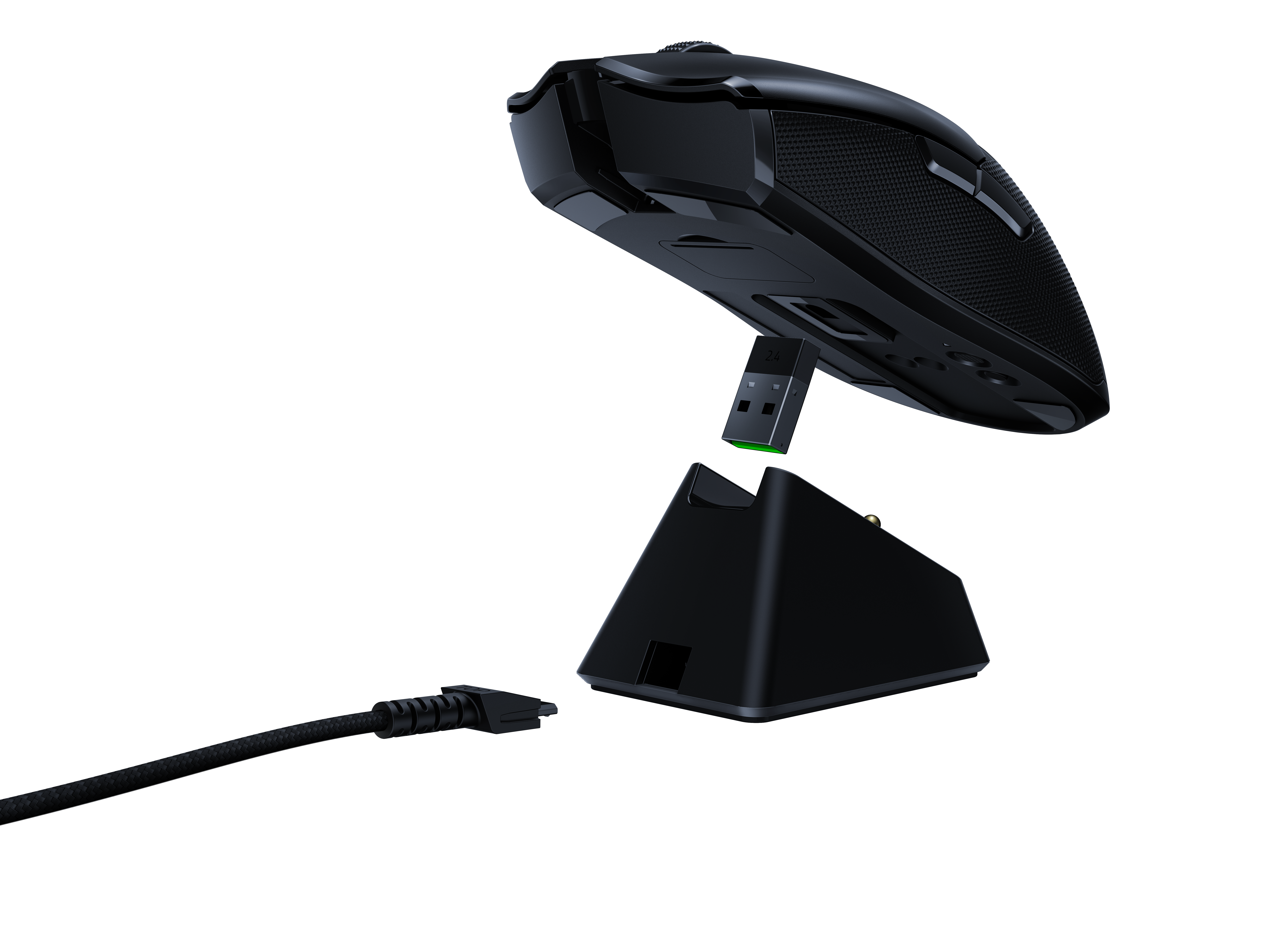 RAZER Viper Ultimate Wireless & Mouse Dock Wireless Gaming Maus, Schwarz
