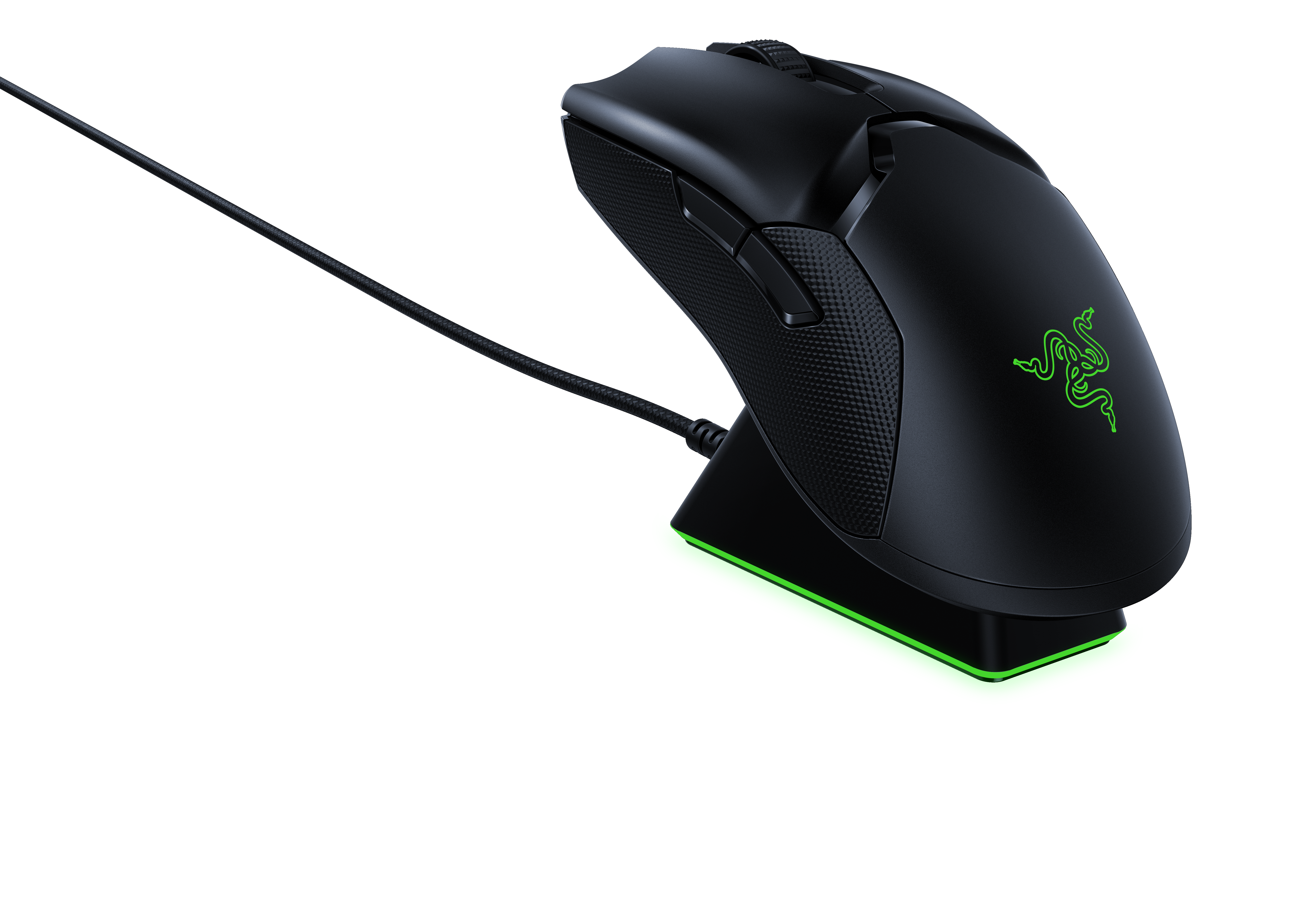 RAZER Viper Ultimate Wireless & Mouse Dock Wireless Gaming Maus, Schwarz