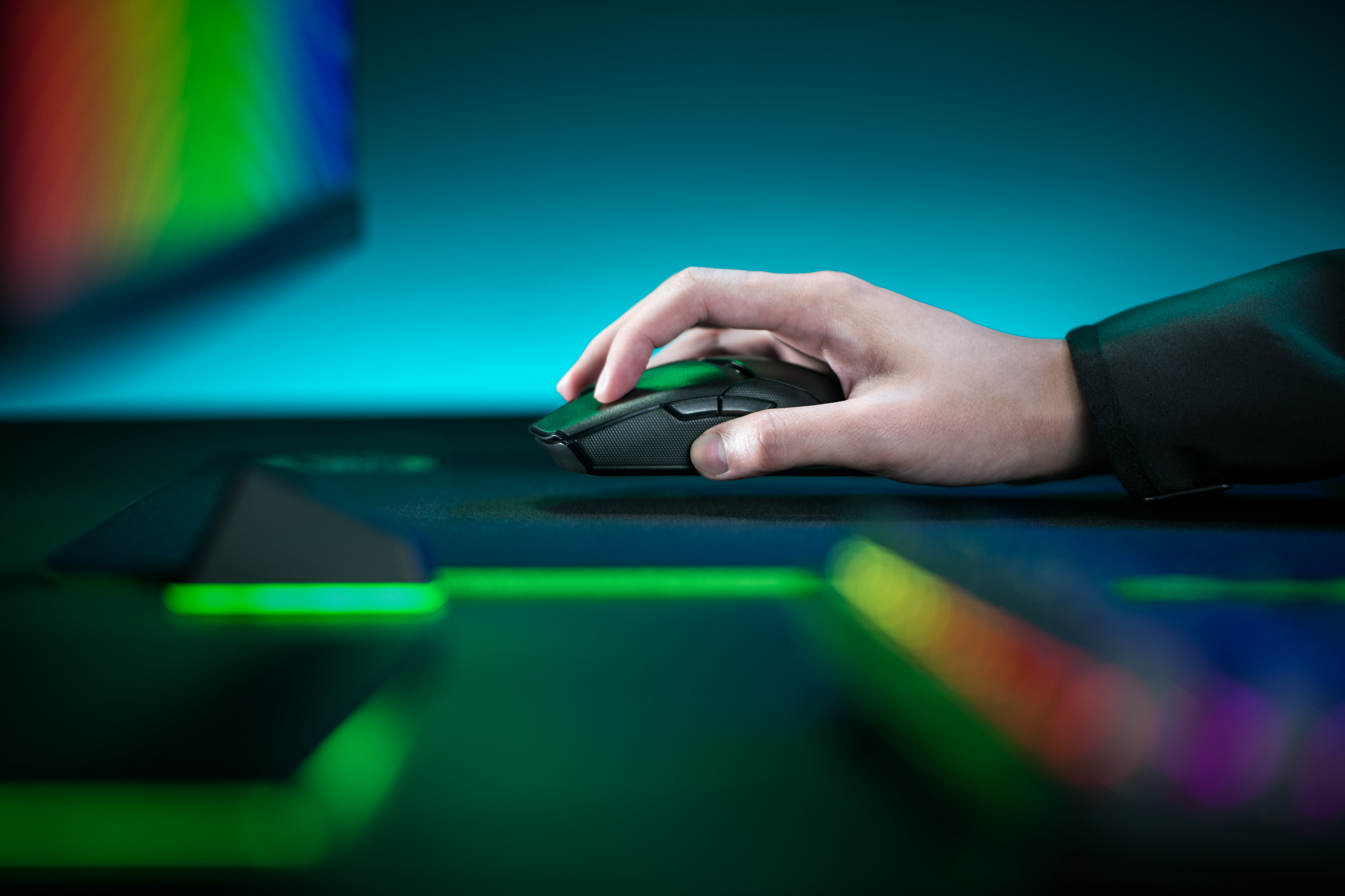 RAZER Viper Ultimate Wireless & Mouse Dock Wireless Gaming Maus, Schwarz
