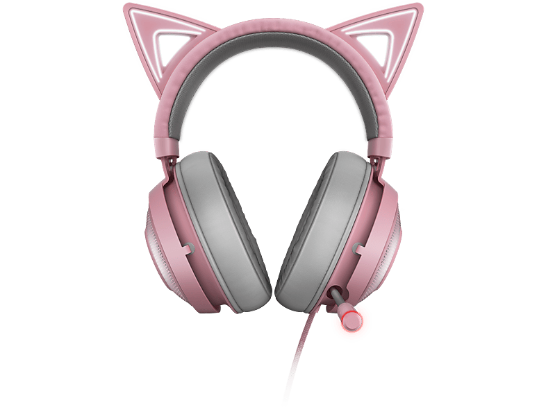 RAZER Kraken Kitty Edition, Over-ear Gaming Headset Quartz