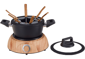 NOUVEL Wood - Fondue Chinoise Set (Schwarz/Braun)