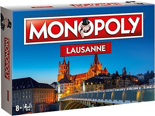 WINNING MOVES Monopoly Lausanne /F - Gioco da tavolo