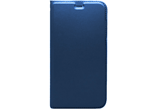 CASE AND PRO LG Q60 oldalra nyíló tok, kék