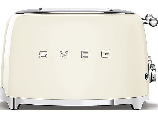 SMEG 50's Retro Style 4S - Grille-pain (Beige)