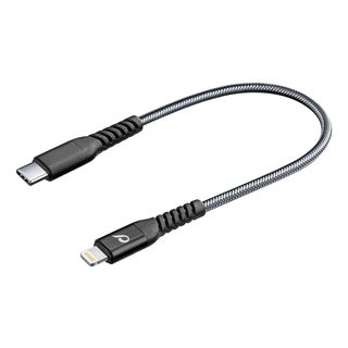 CELLULAR LINE Extreme Cable Portable - Câble de données/ recharge (Noir)