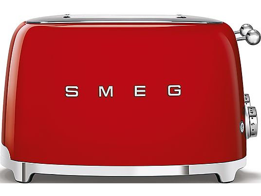 SMEG 50's Retro Style 4S  - Grille-pain (Rouge)