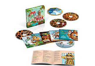 VARIOUS - Die Giraffenaffen Box - 5 CDs mit Songs und Texten  - (CD)