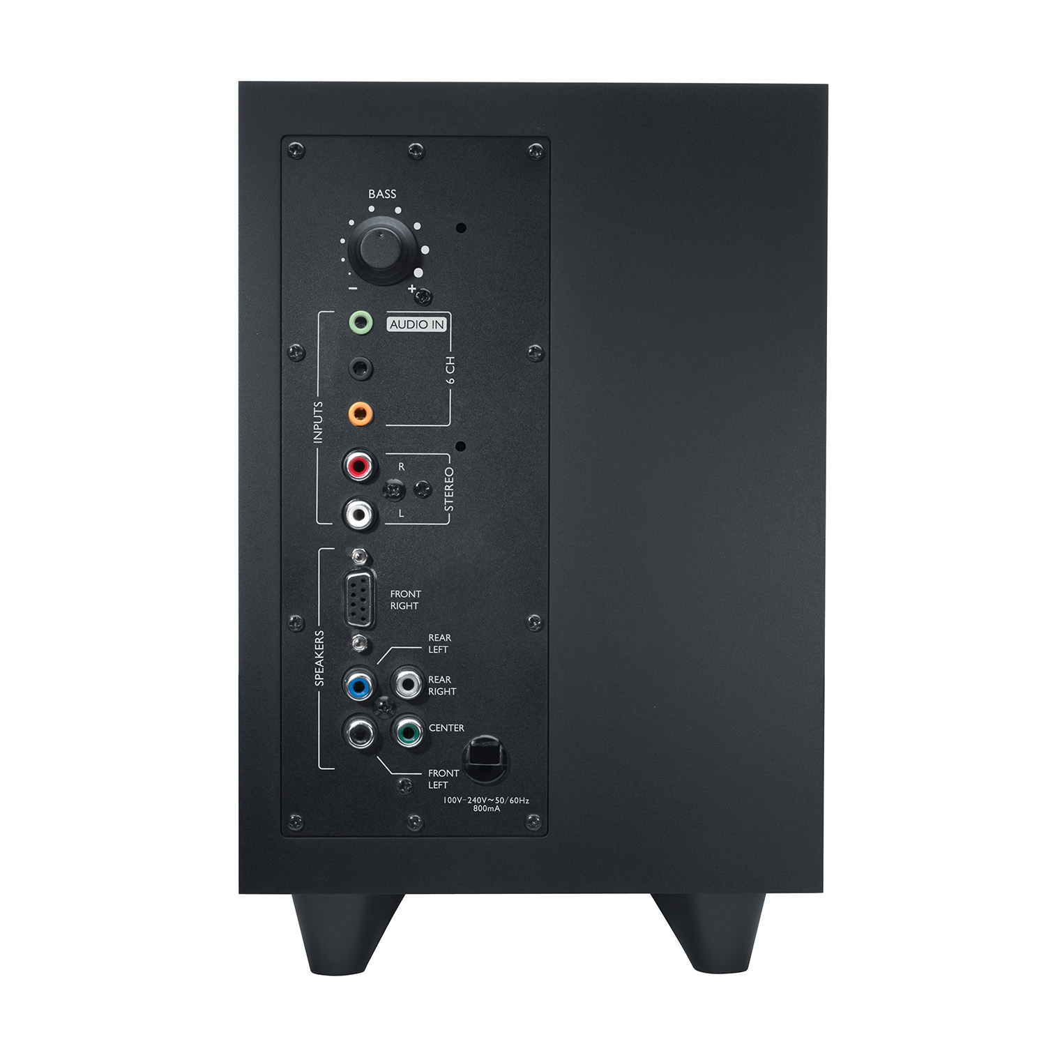 LOGITECH Z506 PC-Lautsprecher (5.1 Lautsprechersystem, Schwarz