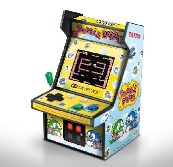 Consola retro - My Arcade Micro Player Retro Arcade Bubble Bobble, 2.75", USB, 17 cm