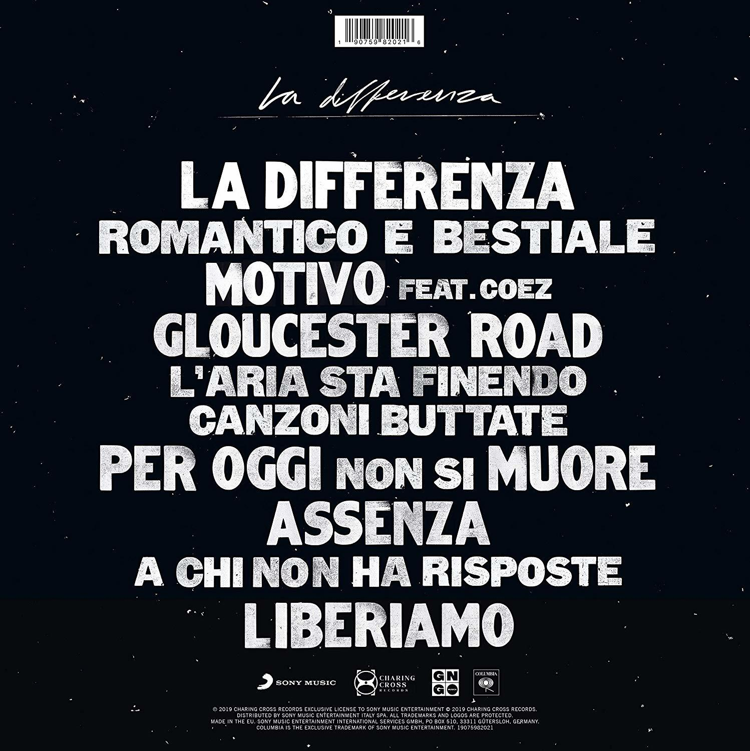 Gianna Nannini - La Differenza (Vinyl) 
