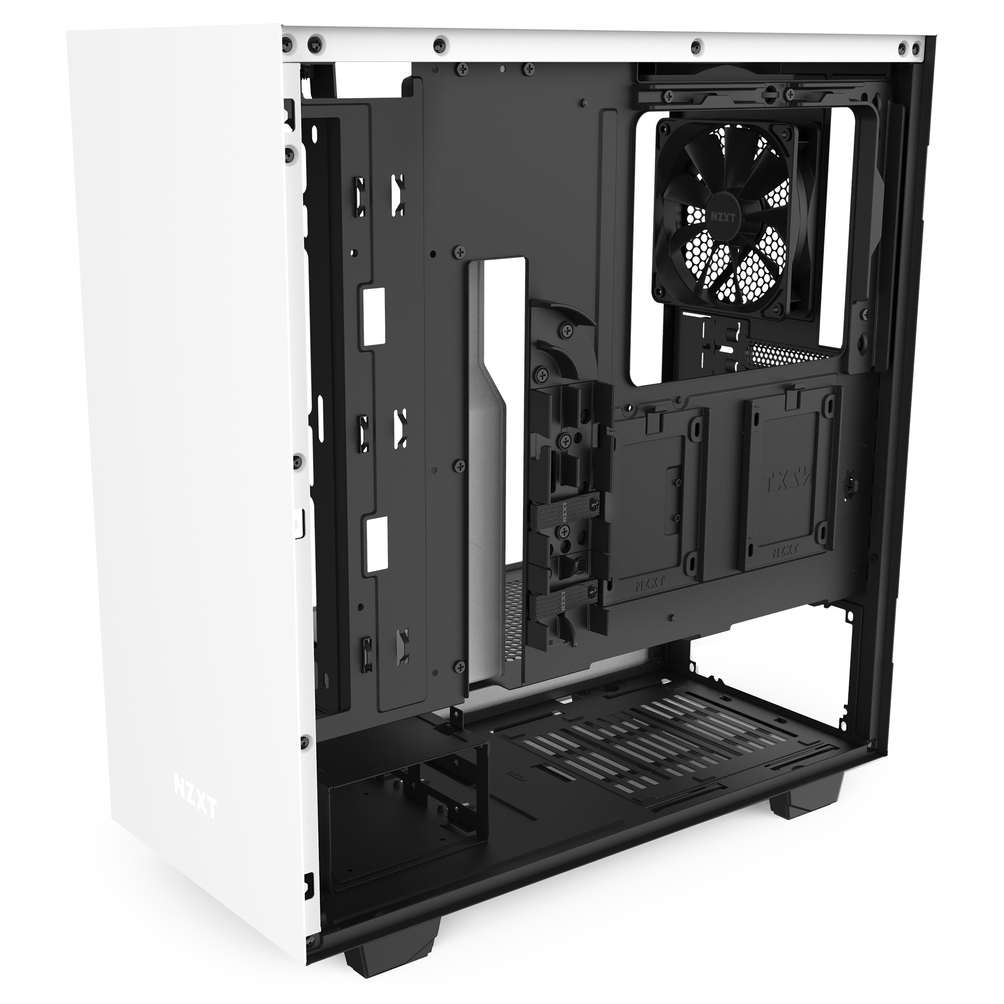 NZXT H510 PC-Gehäuse, Weiß/ Schwarz