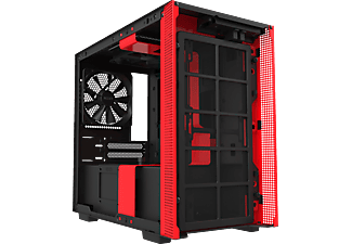 NZXT H210i Mini-ITX PC-Gehäuse, Schwarz/ Rot