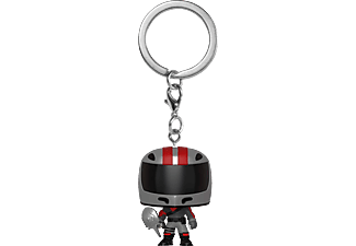 FUNKO Pocket POP! Keychain: Fortnite - Burnout - Portachiavi (Nero/Rosso/Argento)