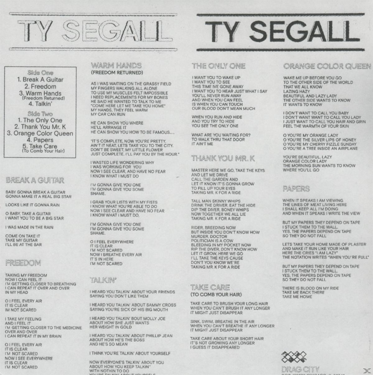 Ty Segall - Ty Segall   - (CD)