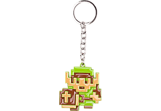 BIOWORLD Zelda - 8-Bit Link - Porte-Clés (Vert/Marron)