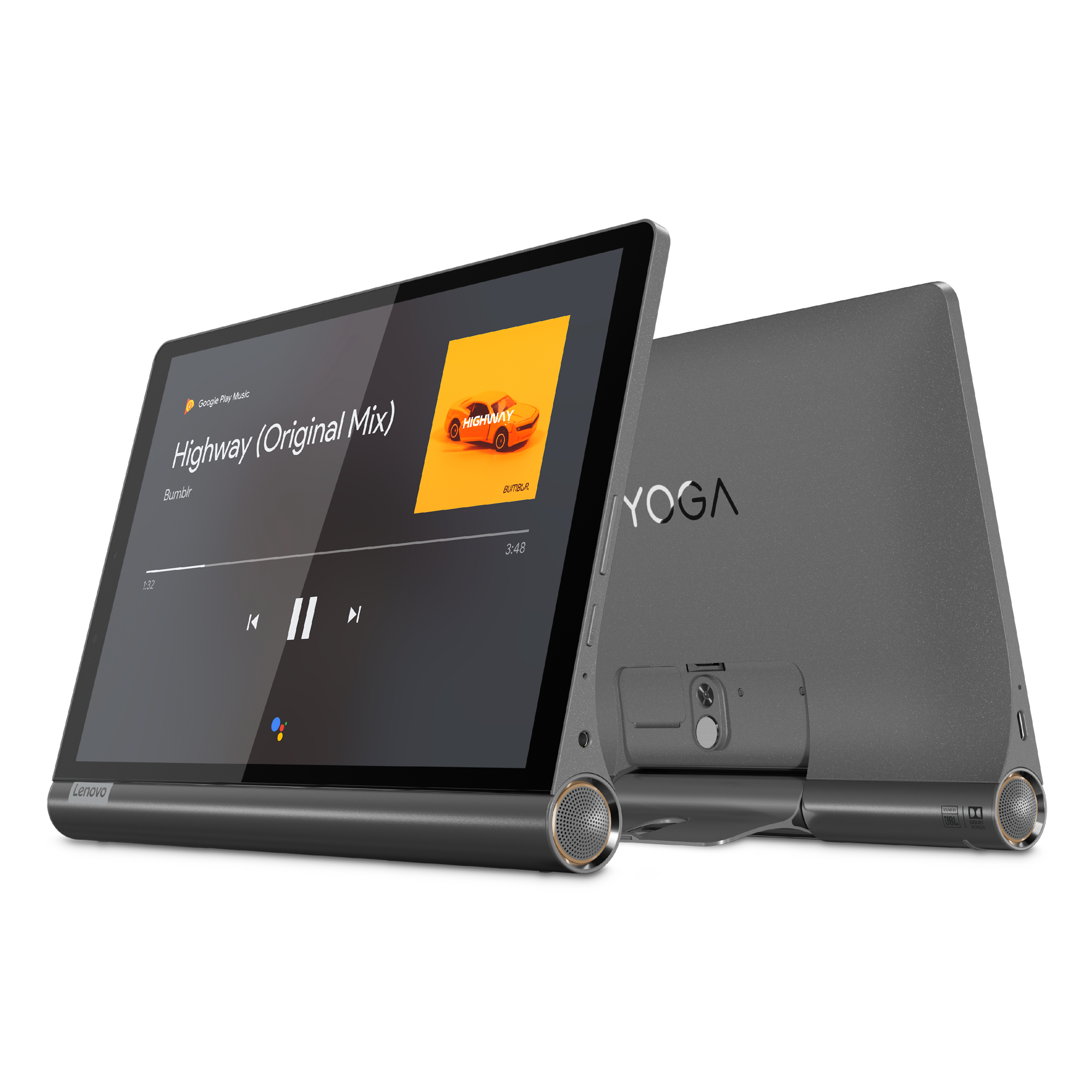 LENOVO Yoga Smart Tab, Tablet, 32 GB, 10,1 Zoll, Iron Grey