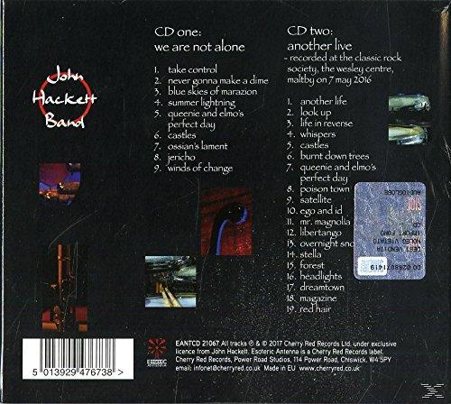 John -band- - - (CD) We Hackett Not Alone Are