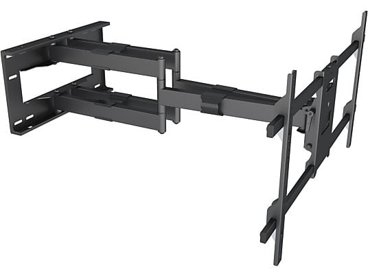 MULTIBRACKETS M Universal Long Reach Arm HD Dual - Supporto TV a parete (50 " a 90 "), Nero