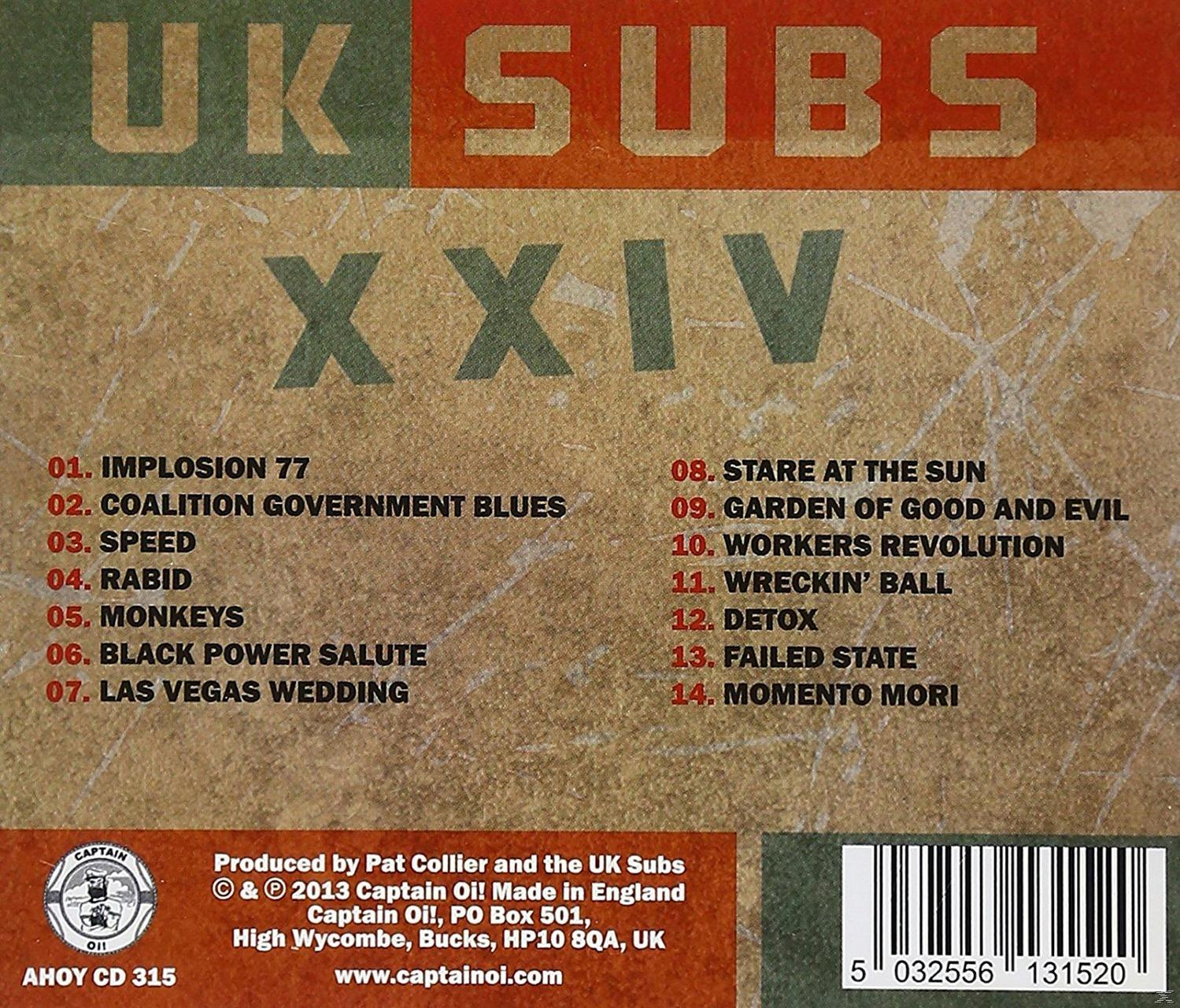 Uk Subs - Xxiv  - (CD)