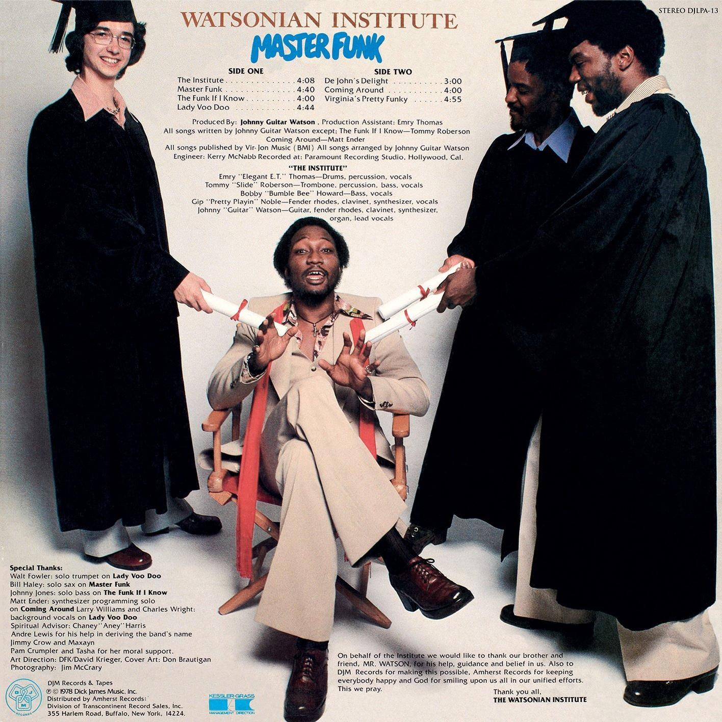Watsonian Institute - Master Funk (Vinyl) 