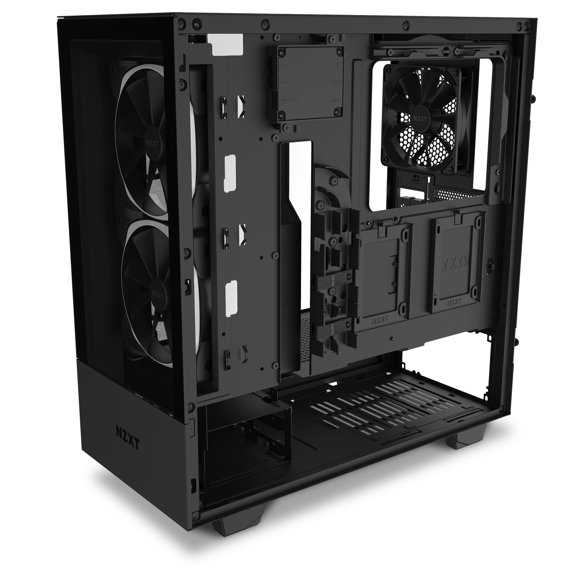 NZXT H510 Elite PC-Gehäuse, Schwarz